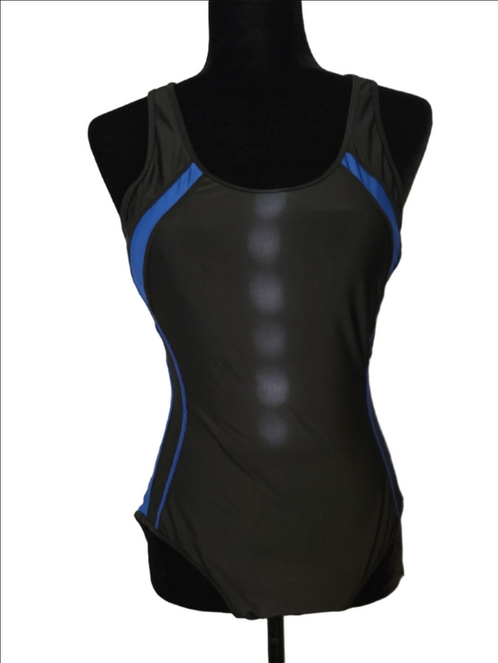 Baleaf Other - NWT Baleaf Black and Blue One-Piece Athletic Swim Suit